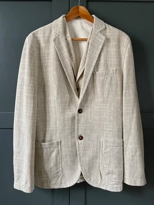 £65 • Buy Circolo 1901, Summer Jacket And Waistcoat, Cotton And Lycra, EU Size 50