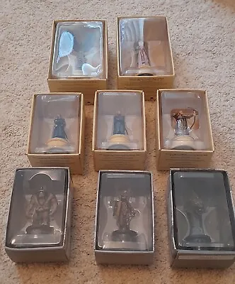 8 Eaglemoss Lord Of The Rings Chess Pieces (all BNIB) - 3 X Dark - 5 X Light • £7