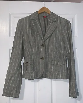ESPRIT Women Linen Blazer Size 4 • $10