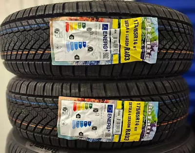 2x New Rotalla All Season 175/65 R14 82t Snow/ice/mud 175 65 14 1756514 M&s • $246.62