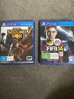 PS4 Games - Infamous Second Son & FIFA 14 • $7