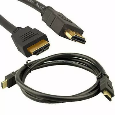 GOLD PLATED 50CM To 8 METER HDMI V1.4 (19PIN) MALE TO MALE UKDC • £2.30