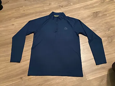 Mens Track Top XL Navy More Mile • £7
