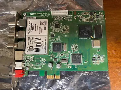 Hauppauge WinTV HVR-1800 78521 LF REV C1E9 PCI-E TV Tuner Card  5188-8538 • $19.99