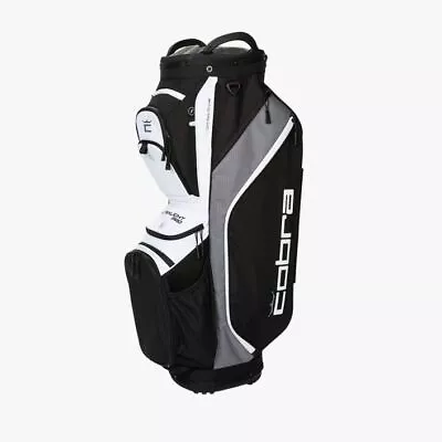 Cobra Flextech Ultralight Pro Cart Bag (14-way Top Black/White) Golf 2022 NEW • $249.99