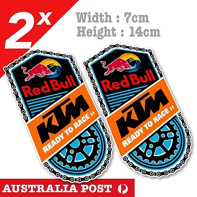 KTM Racing Red Bull Racing  Bicycle  Stickers • $8