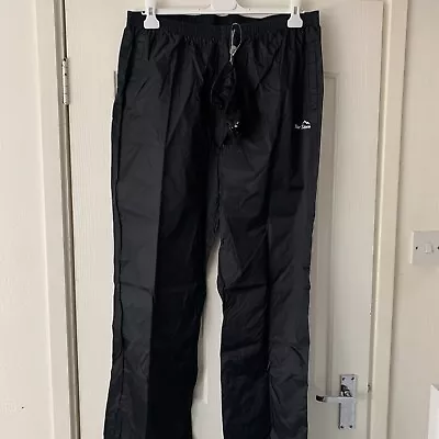 £12.99 • Buy Peter Storm Women's Packable Waterproof Trousers, Size 18, Black