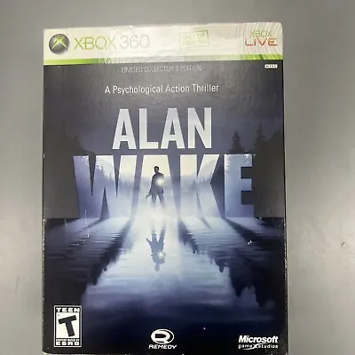 $49.99 • Buy Alan Wake Limited Collector's Edition Box Set Xbox 360