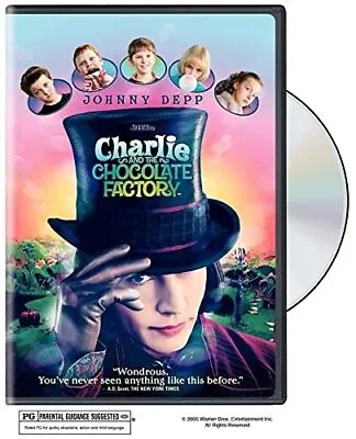 Charlie And The Chocolate Factory [2005] (Region 1) (NTSC) • £5.20