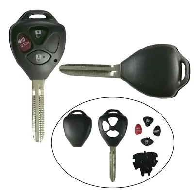 Remote Key Fob Case Shell Cover For Toyota Yaris 2007 2008 2009 2010 2011 2012 • $6.15