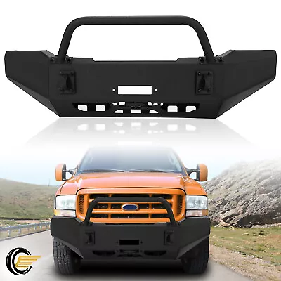 Modular Front Winch Bumper W/ Bull Bar For Ford F-250/ F-350 Super Duty 99-04 • $549