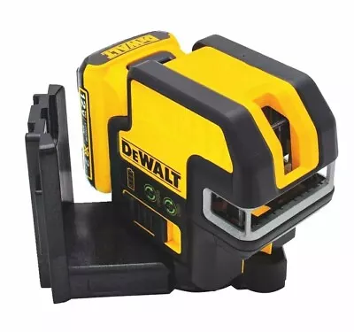 DeWALT DW0825LG 12V 5-Spot Magnetic Cordless Cross Line Green Laser • $450