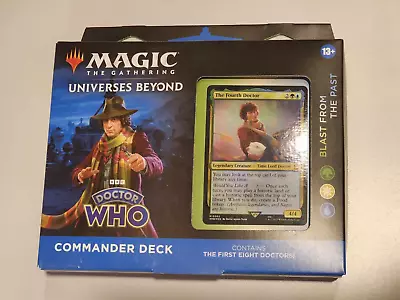 Magic The Gathering Doctor Who Commander Deck – Blast From The Past *English* • $15.50