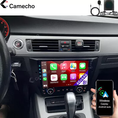 4+64G For BMW E90 M3 328i 335i Android 13 Car GPS Stereo Radio CarPlay Bluetooth • $189.99