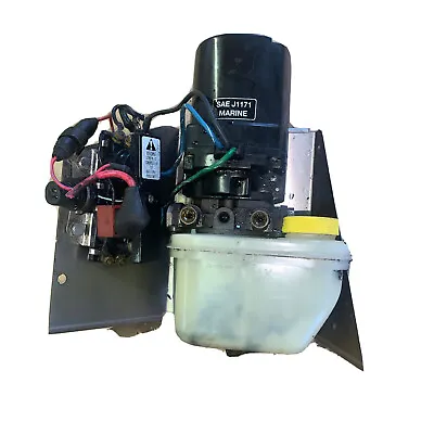 Mercruiser Tilt Trim Pump Motor Tank Reservoir Hydraulic ALPHA Bravo Sst • $229