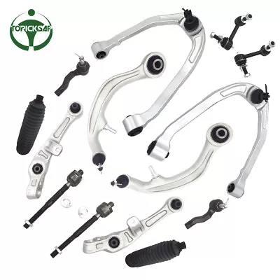 14pc Suspension Kit Frt Control Arm Tierod Sway Bar For Infiniti G35 Nissan 350Z • $226.90