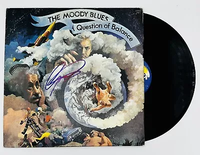 The Moody Blues Signed A Question Of Balance Autographed Vinyl Album LP Record • $174.99