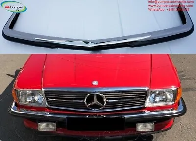 Mercedes R107 W107 C107 EURO Front Bumper New (1971-1989) • $739