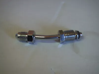 $19.71 • Buy Goodridge Chrome AN3 Hydraulic Clucth Fitting Harley-Davidson V-Rod 921003