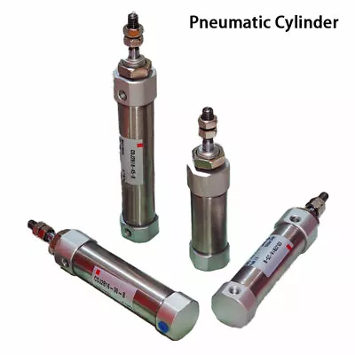 $16.09 • Buy Stainless Steel Double Acting Pneumatic Air Cylinder CDJ2B16*20-60