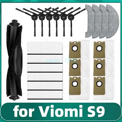 HOT For VIOMI Vacuum Cleaner S9 Accessories Dust Bag Side Brush Filter Mop Cloth • $22.70