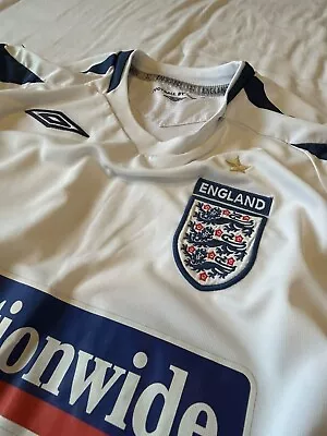 £19.99 • Buy Vintage Umbro England Football Team Training Top Nationwide Men’s XL
