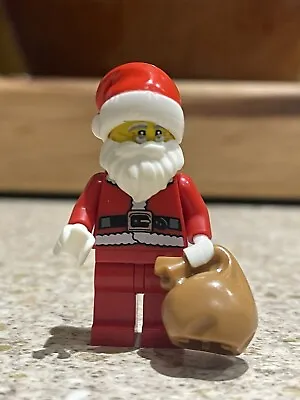 Lego Mini Figure Father Christmas Santa With Sack  • £0.99