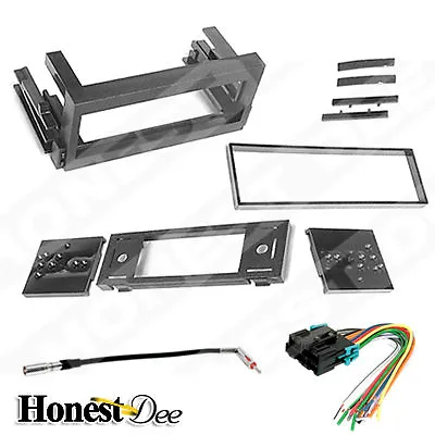 99-3002 Single Din Radio Install Dash Kit & Wires For GM Car Stereo Mount • $23.95