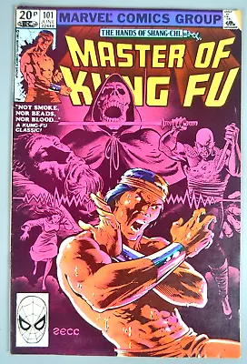 Marvel Comics Shang-Chi Master Of Kung Fu #101 • £2.99