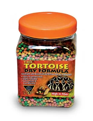 T-REX TORTOISE DRY FORMULA FOOD PELLETS 170g 340g 500g 680g 1kg 4.55kg • £9.99