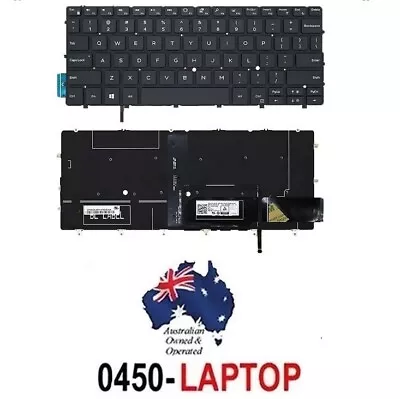 Keyboard For Dell XPS 13-7390 13-9370 13-9380 13-9305 P82G002 P82G003 P82G004 • $59.95