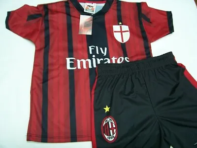 Kit Mesh Trousers AC Milan Riccardo Montolivo Size 6 Years Baby Tee Shirt 5 • $72.32