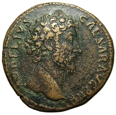 Marcus Aurelius As Caesar Æ Sestertius (159-160 AD) Mars • £145