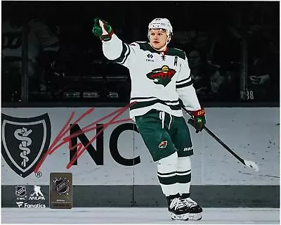 Autographed Kirill Kaprizov Wild 8x10 Photo Fanatics Authentic COA Item#13352955 • $99.99