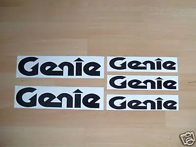 GENIE Lift Platform Hoist Scissor Access Sticker Decals • £6.99