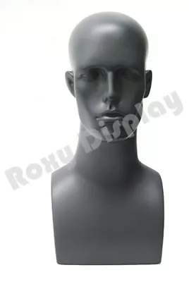 2PCS Plastic Male Mannequin Head Bust Wig Hat Jewelry Display #ERAG-PS X2 • $67