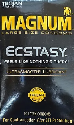 Trojan Magnum Ecstasy 10ct  11/2025 • $9.95