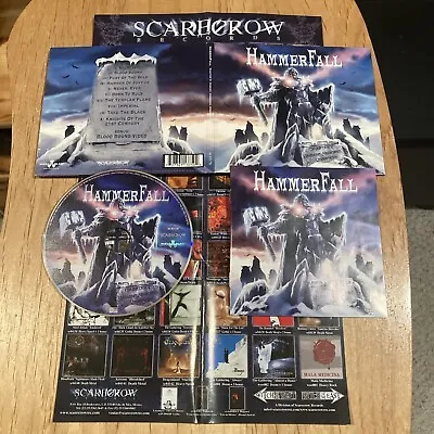 HammerFall - Chapter V Unbent Unbowed Unbroken CD 1st US Press Helloween Manowar • $9.99