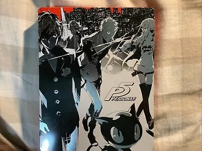 Persona 5 STEELBOOK Edition For PlayStation 4 PS4 Mint Disc • $31.88