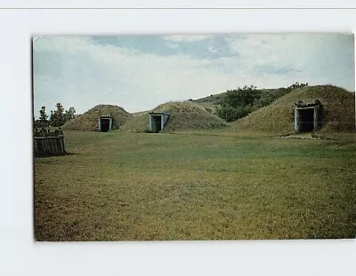 Postcard Mandan Indian Village Fort Lincoln State Park Mandan North Dakota USA • $3.49