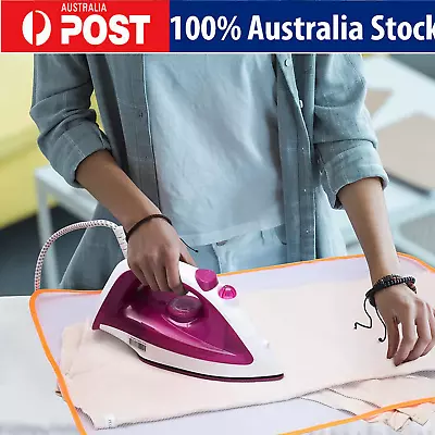 $7.69 • Buy Heat Resistant Cloth Mesh Ironing Board Mat Cloth Cover Protect Ironing Pad AU