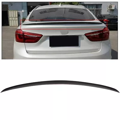 Real Carbon Fiber Rear Trunk Spoiler Wing For 2015-2017 BMW X6 F16 • $108.74