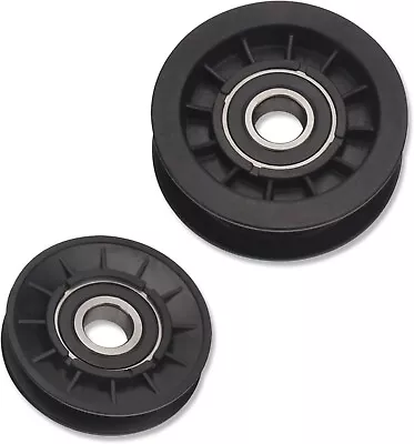 2 PACK  10738 V-Belt Idler Pulley Replaces John Deere GX20286 Fits Troy-Bilt • $14.55