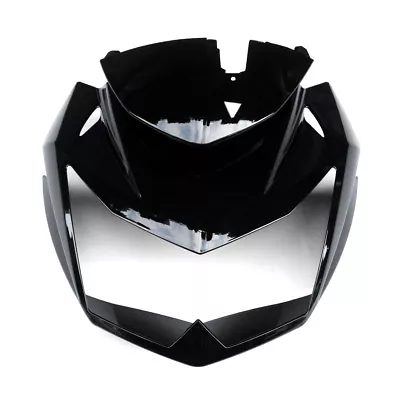 $124.10 • Buy Black Front Upper Fairing Headlight Cowl Nose Fit For Kawasaki Z750 2007-2012 09