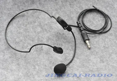 Headset Headphone Boom Mic With NATO Plug For Tactical Ham Radio CS • $23.60
