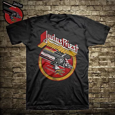 HOT! Judas Priest Circle Vintage Logo T-Shirt Full Size S-5XL • $22.99