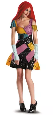 $67.95 • Buy Womens A Nightmare Before Christmas Sally Glam Costume