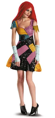 Womens A Nightmare Before Christmas Sally Glam Costume • $42.81