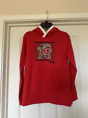 Under Armour Maryland Terrapins Youth  MD Long Sleeve Hoody NWT • $15.99
