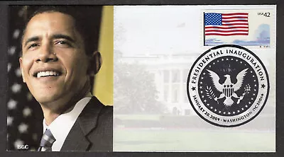 2009 1st Obama-Biden Inauguration - BGC WDC Inaugural CoverNR722 • $1.95
